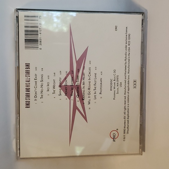 RINGO STARR and His All-Starr Band... (Audio CD) - Picture 2 of 4